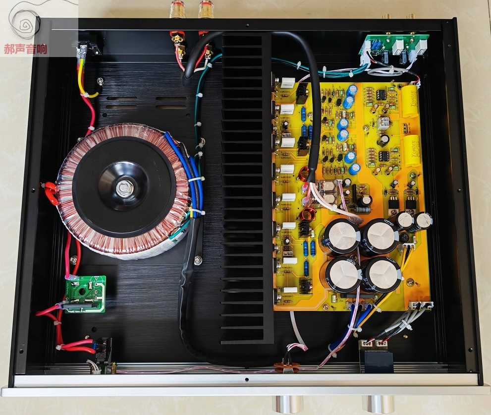 SU30 80W*2 Hi End Preamp + Amplifier Class AB Combined amplifier with NJW0281G/NJW0302G