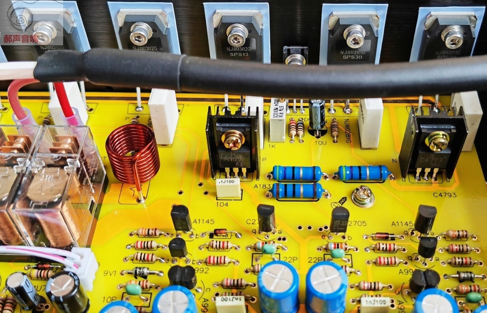 SU30 80W*2 Hi End Preamp + Amplifier Class AB Combined amplifier with NJW0281G/NJW0302G