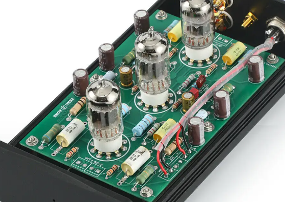 ECC83 Tube Phono Amplifier Riaa Turntables amp board base on EAR834 （not include the tubes）