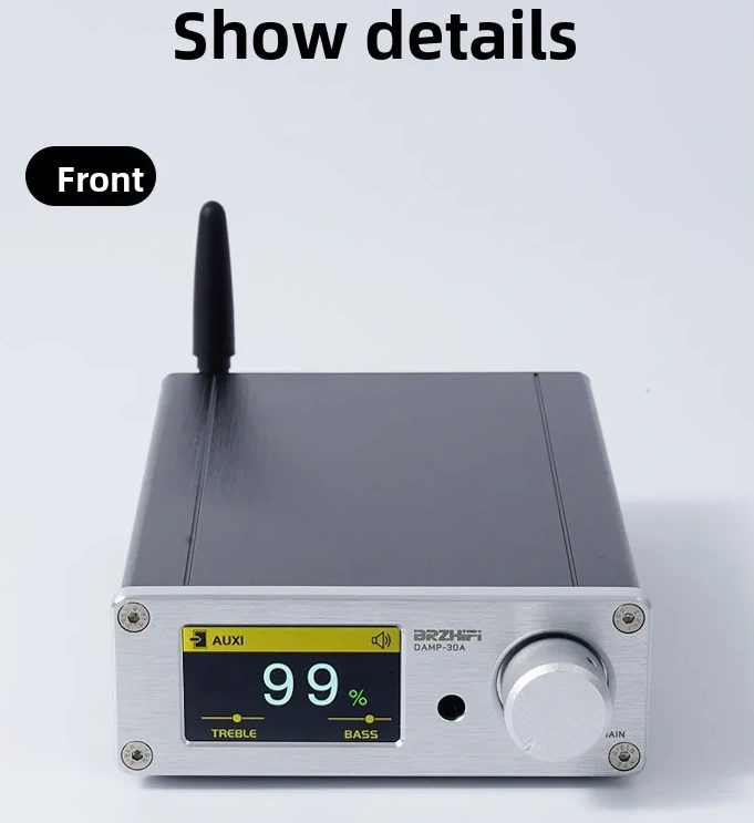 BRZHIFI 2025 New Series DAMP-30A high power Class D Home Desktop