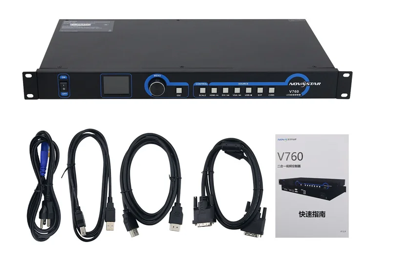 NOVASTAR V760 1.3MP LED Display Controller LED Video Processor for Shopping Malls Hotels Exhibitions