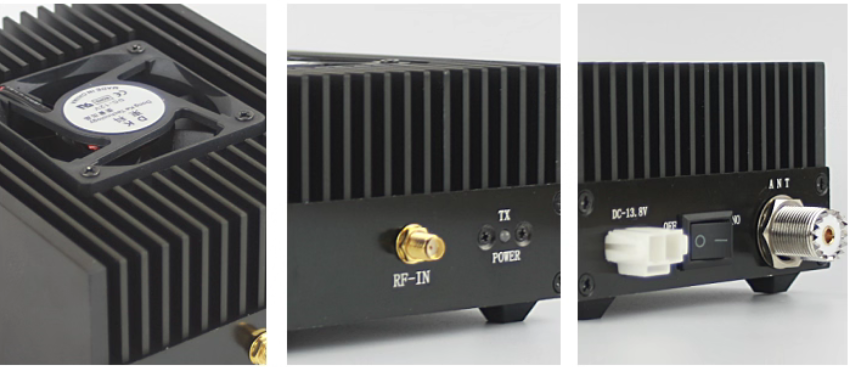 Digital RF Power Amplifier VHF 136-170Mhz 40W Radio DMR Amplifier FM Radio Power Amp