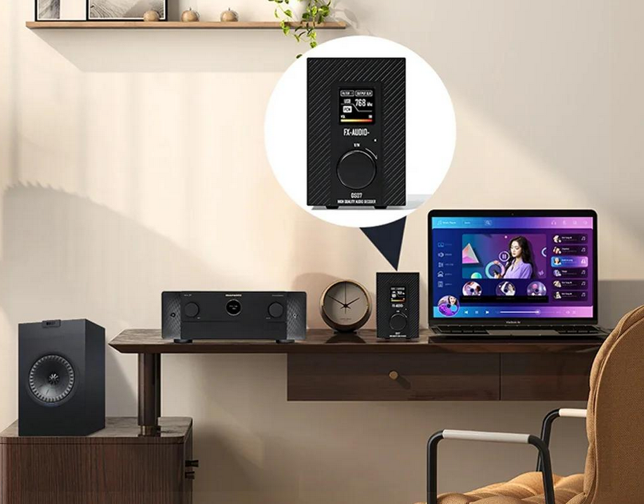 FX-AUDIO DS07 Fully Balanced Audio Decoder ES9068A+XMOS Bluetooth 5.1 QCC5125 Support for Windows/Linux/Android/Mac OSX