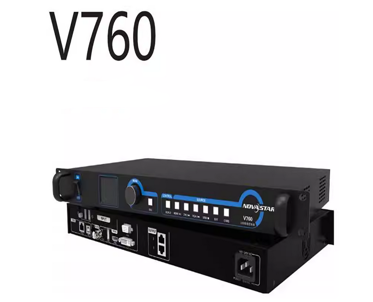 NOVASTAR V760 1.3MP LED Display Controller LED Video Processor for Shopping Malls Hotels Exhibitions