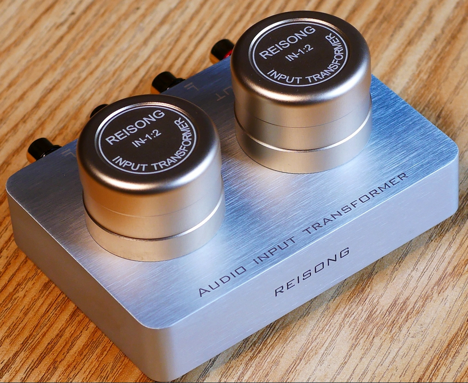 REISONG 1:2/1:1 Audio Tube Amplifier Passive Step-up Transformer Hi-End Preamplifier for Computer and Cellphone/CD Player