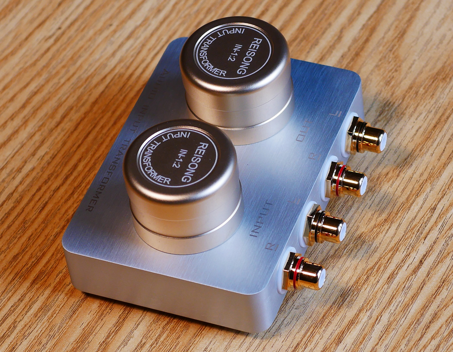 REISONG 1:2/1:1 Audio Tube Amplifier Passive Step-up Transformer Hi-End Preamplifier for Computer and Cellphone/CD Player