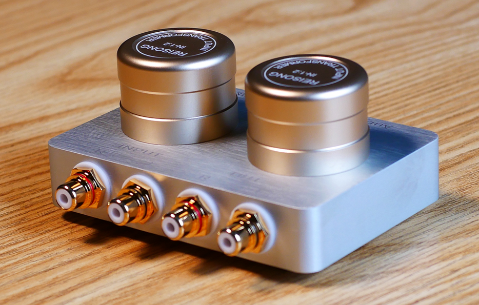 REISONG 1:2/1:1 Audio Tube Amplifier Passive Step-up Transformer Hi-End Preamplifier for Computer and Cellphone/CD Player