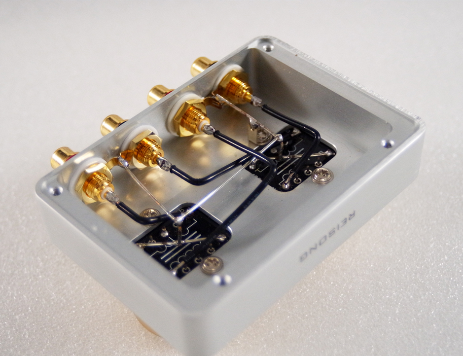 REISONG 1:2/1:1 Audio Tube Amplifier Passive Step-up Transformer Hi-End Preamplifier for Computer and Cellphone/CD Player