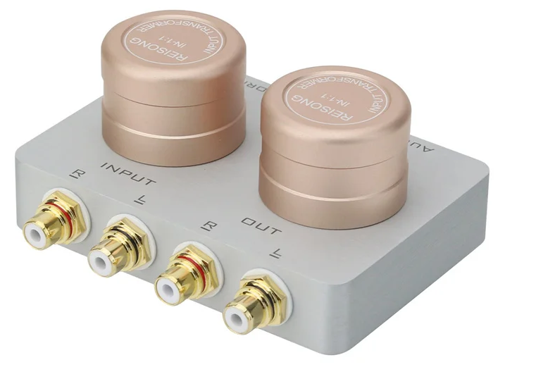 REISONG 1:2/1:1 Audio Tube Amplifier Passive Step-up Transformer Hi-End Preamplifier for Computer and Cellphone/CD Player