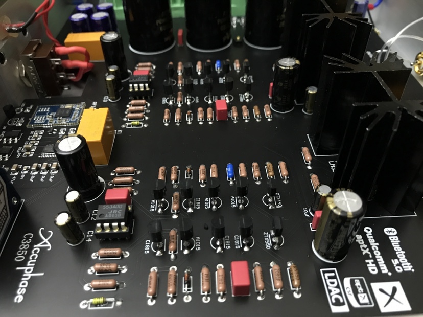 Reference Japanese Accuphase C3850 circuit HIFI DIY stereo preamplifier