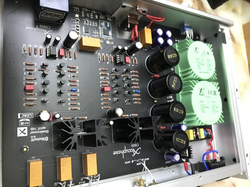 Reference Japanese Accuphase C3850 circuit HIFI DIY stereo preamplifier