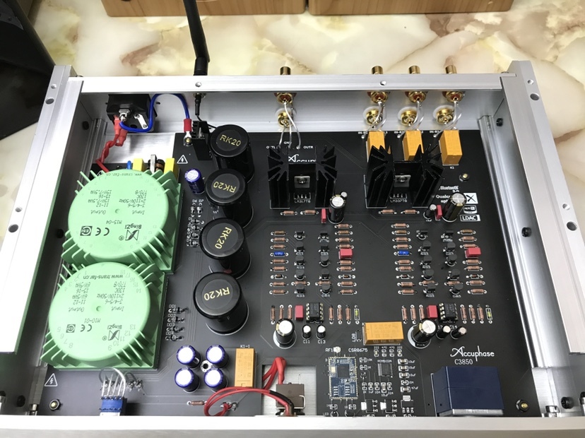 Reference Japanese Accuphase C3850 circuit HIFI DIY stereo preamplifier