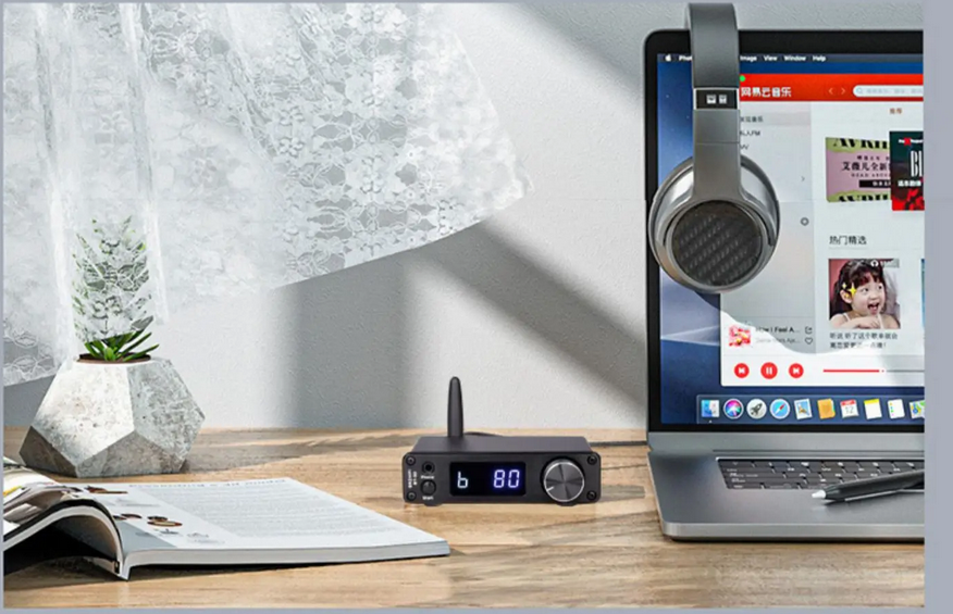 BRZHIFI BT-30 USB C DAC Bluetooth Receiver ES9038Q2M HiFi Audio Decoder Support LDAC 24Bit 96KHz And Coaxial Optical Input