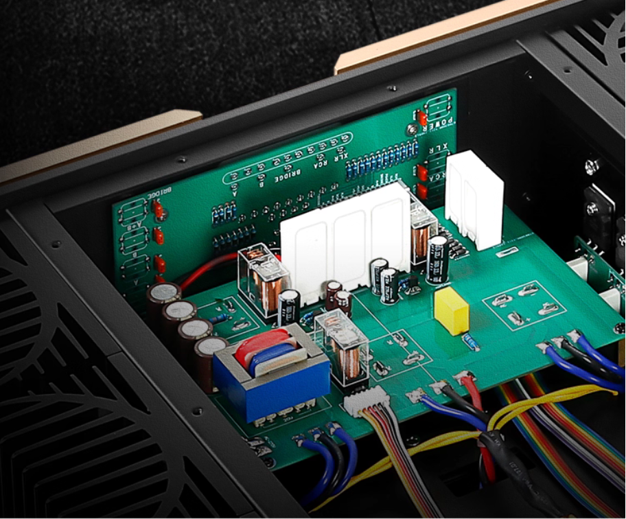 MK9800 Power Amplifier Pure Class A Fully Balanced 360w*2 High Power HiFi Fever Grade Bridge Mono amp