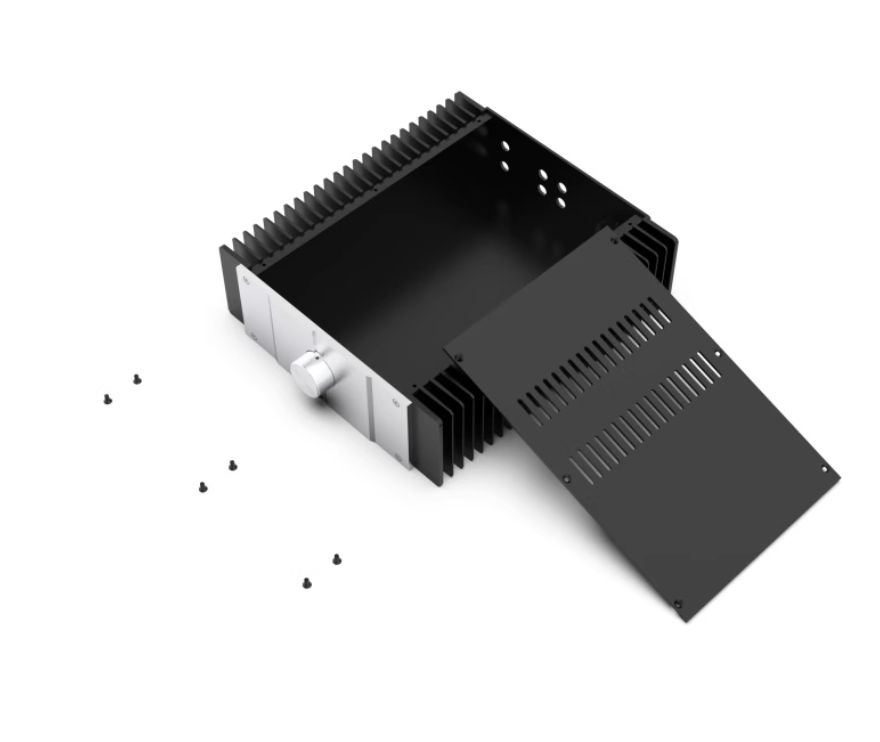 2209 PASS mini all aluminum chassis / Pre-amplifier/ Class A amplifier case / AMP Enclosure / case / DIY box (282*90*310mm)