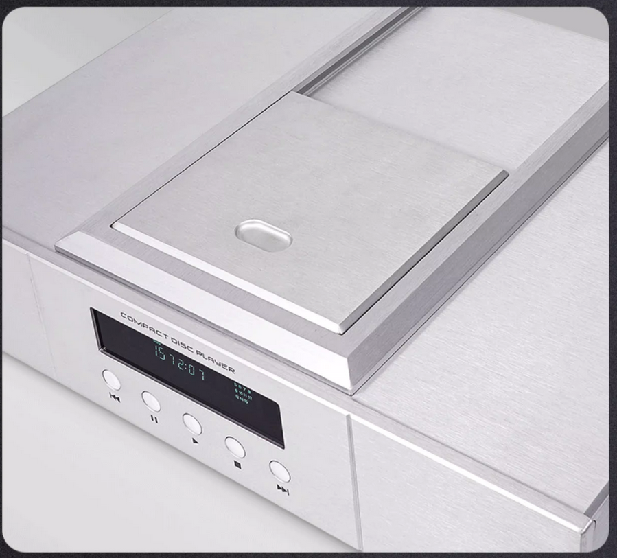 2025 Latest Version BRZHIFI CD100 Fever CD Top Push Cover Balance Output Player Decoding Digital Output