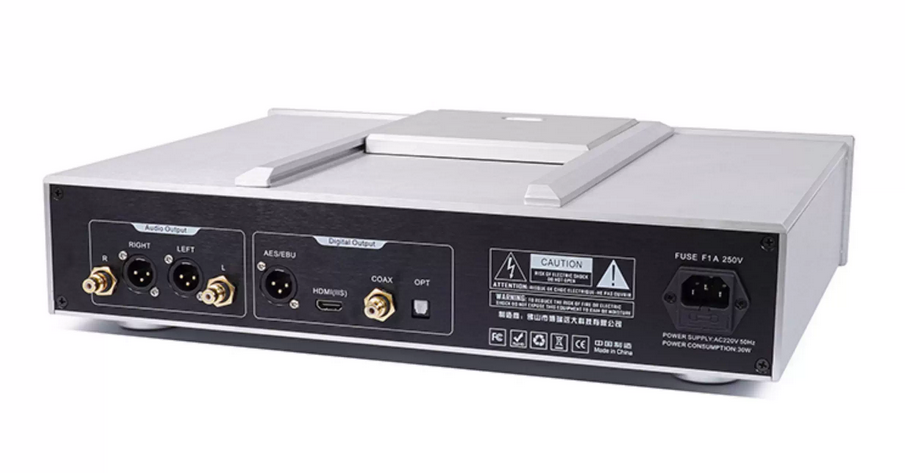 2025 Latest Version BRZHIFI CD100 Fever CD Top Push Cover Balance Output Player Decoding Digital Output