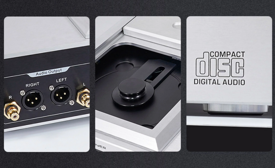 2025 Latest Version BRZHIFI CD100 Fever CD Top Push Cover Balance Output Player Decoding Digital Output