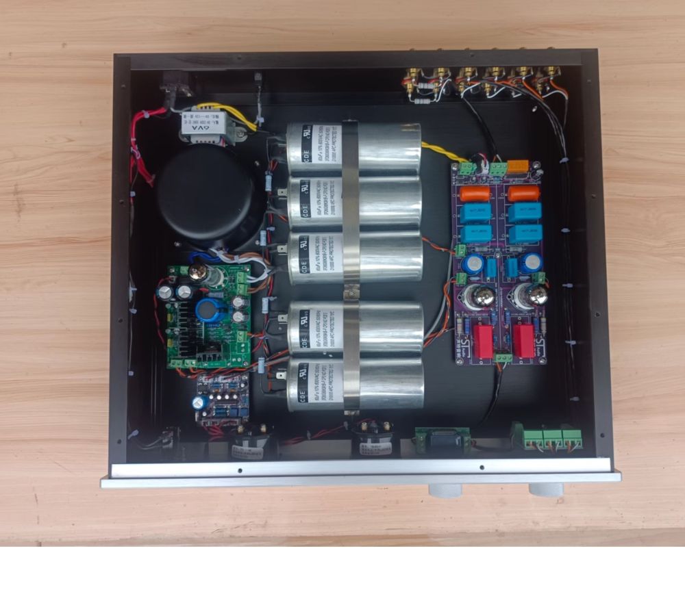 Refer to Germany's D. Klimo circuit 6922 HIFI DIY stereo tube preamplifier