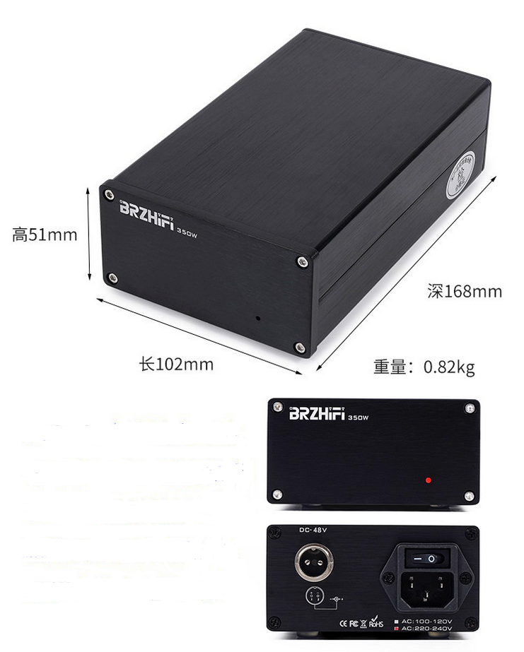 350W High-power High-speed DC Power Supply 36V 48V Adapt fit TPA3255 Power Amplifier Board