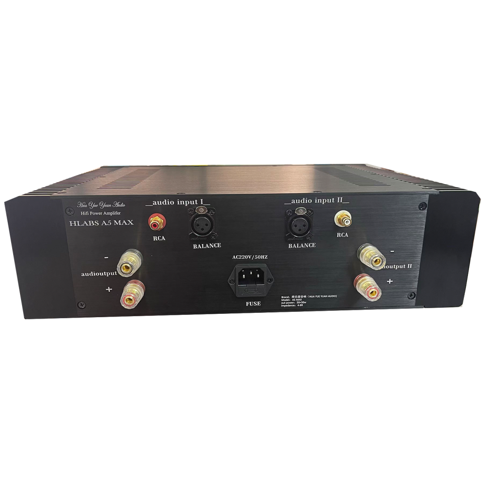 A5 MAX Field Effect Transistor Balanced Pure Class A 50W*2 HIFI DIY stereo Power Amplifier Refer to the PASS A5 circuit in the United States