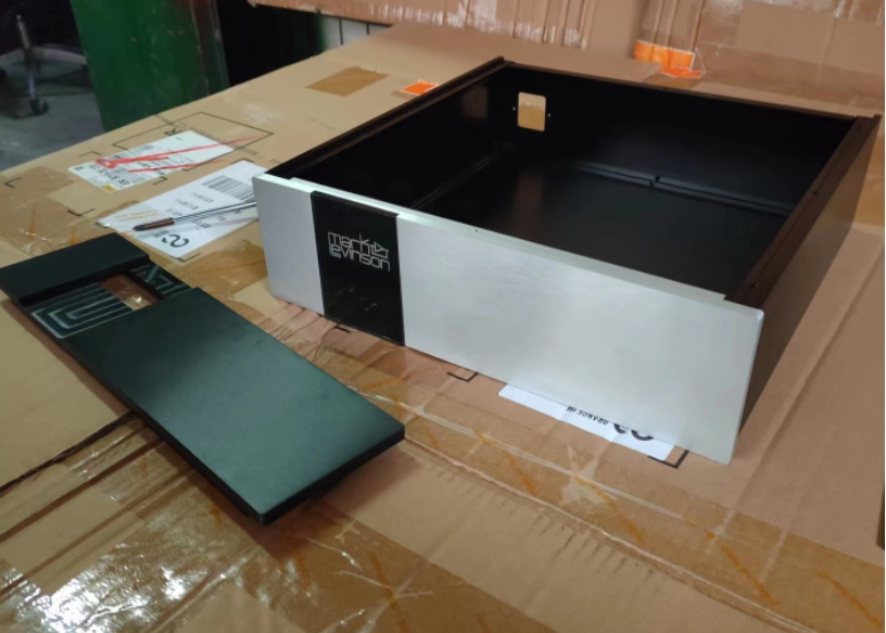 All aluminum amplifier case  headphone amplifier decoder DIY chassis Marke LEVINSON preamplifier enclosure 320*90*300mm