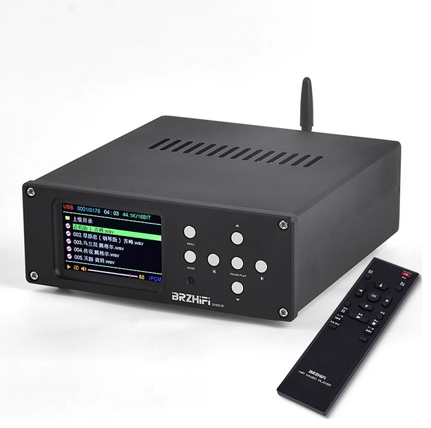 Bluetooth 5.3 HiFiAMP DV20C-BT DAC Audio Decoder Digital Turntable DSD Lossless Music Player with remote control