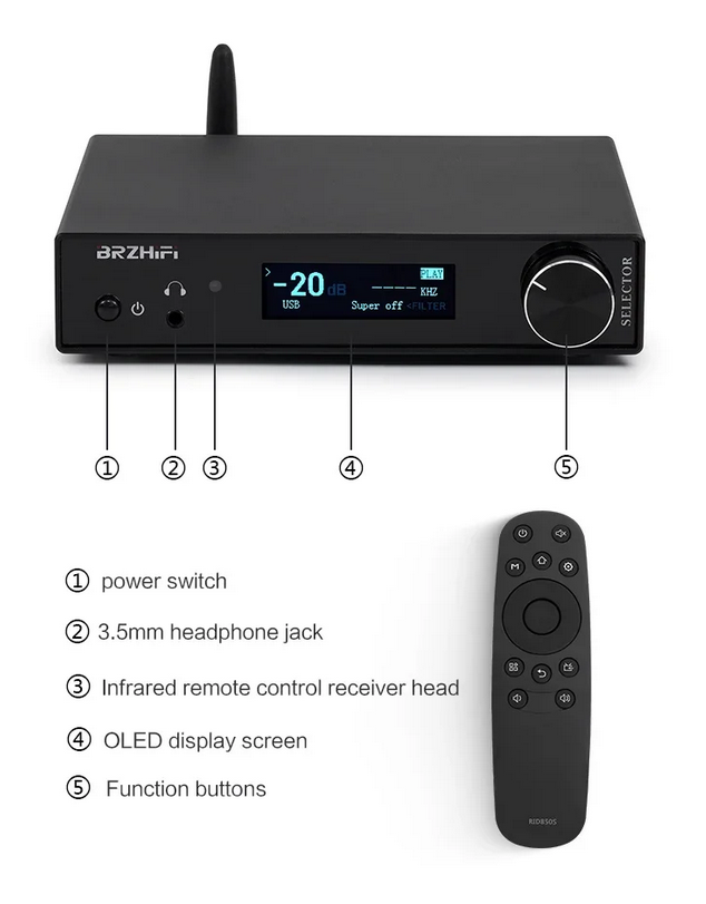 weiliang 2025 New Special Offer Hifi Fever Bluetooth 5.4 SU10 HIEND Level AK4499EX AK4493S DAC Decoder