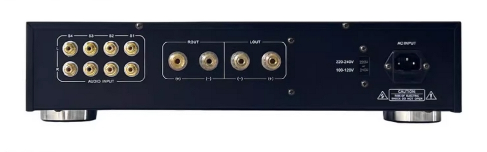 H-80B Ⅲ Electronic tube+field-effect transistor HiFi DIY 80W*2 stereo power amplifier