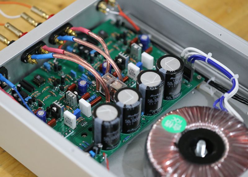 Suggden SF200 circuit 100W*2 HIFI DIY stereo power audio amplifier with volume control silver or black