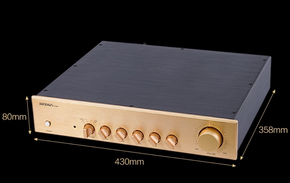 Refer to the Japanese Accuphase C-200 circuit pure Class A HIFI DIY preamplifier with remote control