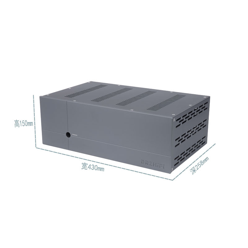 A800 Full Aluminum HIFI DIY amplifier case 4315 Power supply Chassis amp box