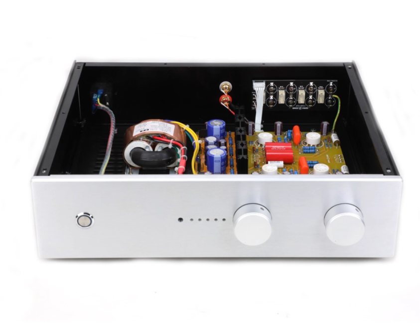 Conrad johnson PRT05 12AX7 Tube Preamplifier Four Input Switch Remote Control 12AX7 Vacuum tube preamp Amplifier