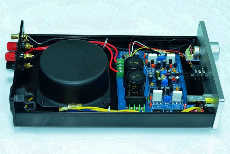 HA2002 HIFI DIY class AB 80W+80W Desktop amplifier With headphone output Refer to Audio Technica HA5000 circuit