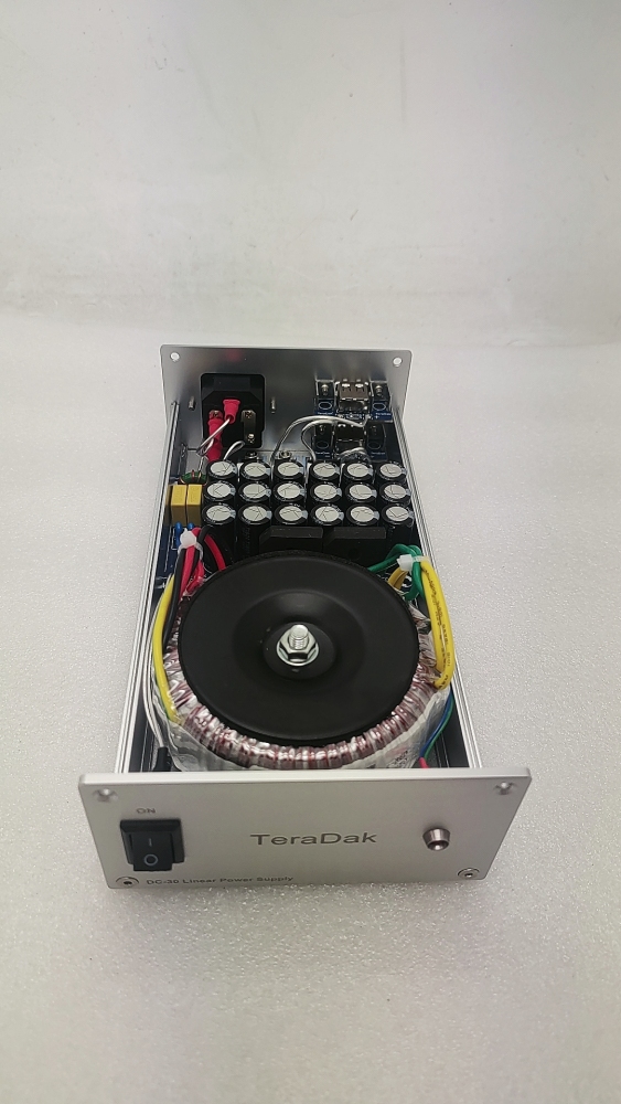 TeraDak 60W DC21 DC25 USB Dual 5V3A Output HiFi Upgraded Linear Power Supply