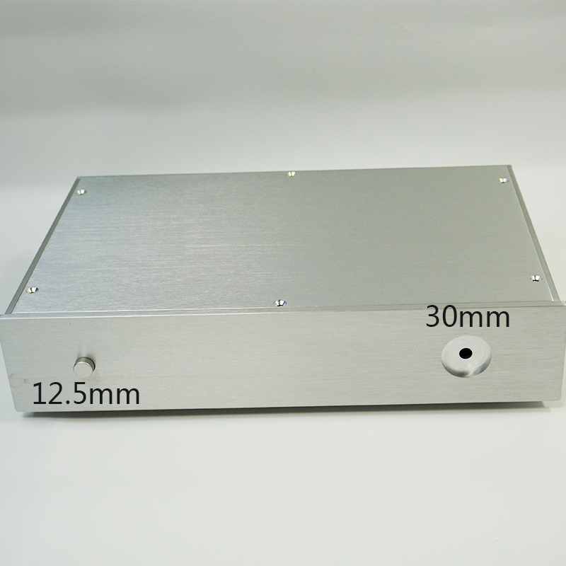 346 HIFI DIY Full Aluminum amplifier case decoder box Power filter chassis tube preamp Housing