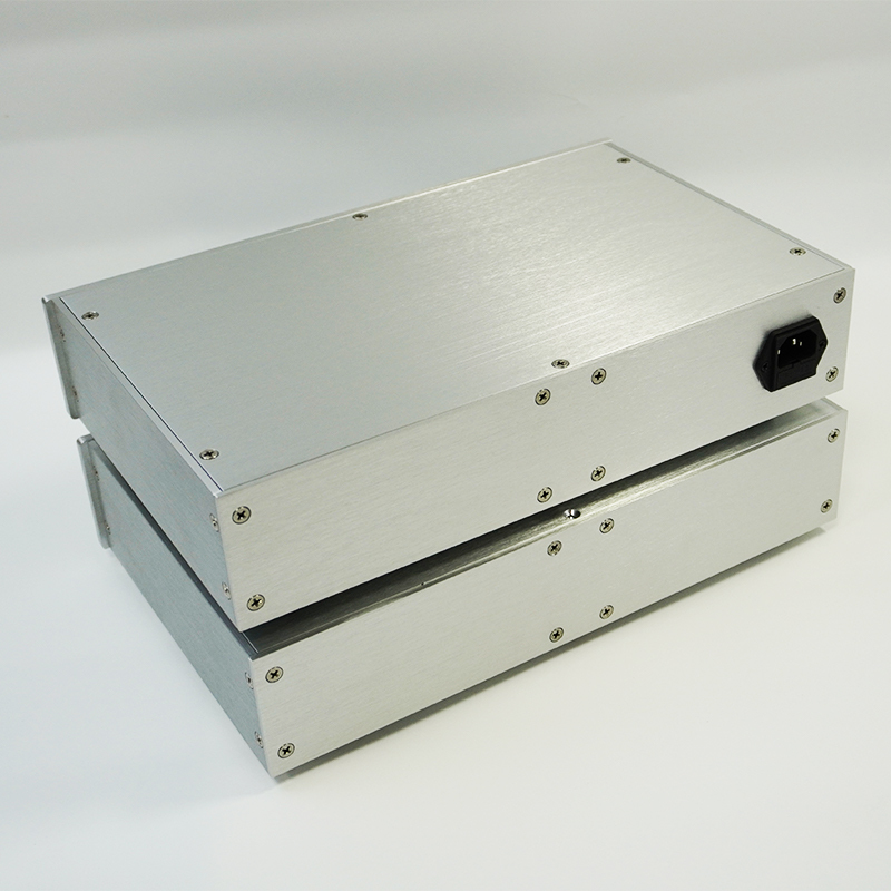 346 HIFI DIY Full Aluminum amplifier case decoder box Power filter chassis tube preamp Housing