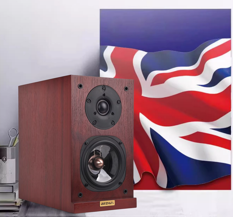 1 pair 5 inch 2 way HIFI Passive Bookshelf desktop Speaker Wooden Home Audiophile Speaker AS-52SE 120W 8ohm 88dB/mW