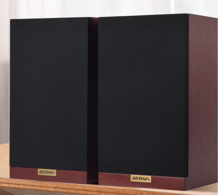 1 pair 5 inch 2 way HIFI Passive Bookshelf desktop Speaker Wooden Home Audiophile Speaker AS-52SE 120W 8ohm 88dB/mW