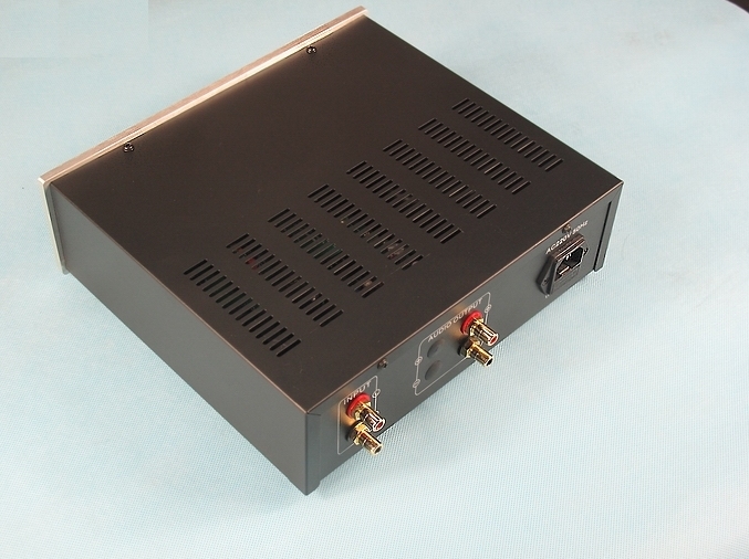 Finished HIFI DIY stereo preamplifier Refer to the German MBL6010D circuit with 5534 operational amplifier