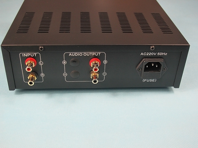 Finished HIFI DIY stereo preamplifier Refer to the German MBL6010D circuit with 5534 operational amplifier