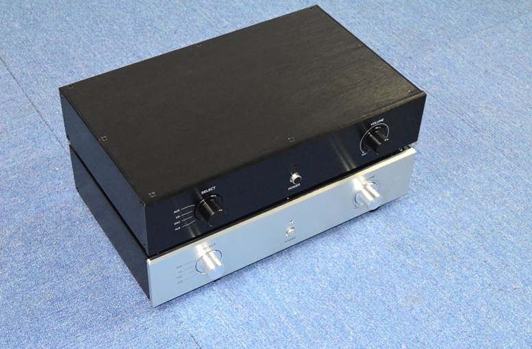 Finished B601 HIFI DIY stereo preamplifier with XLR input/output Refer to MB6010 circuit