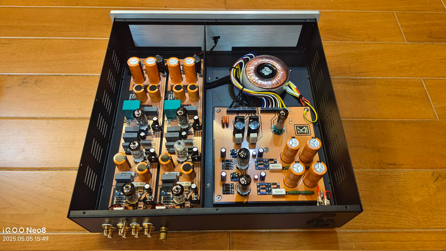 Preamp Copy German D.Klimo ECC88 E88CC 6922 ECC81 12AT7 6X4 EZ81 Electron Vacuum Tube Tubes MC/MM Cartridge Head PHONO Pre-Amp