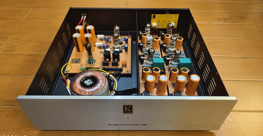 Preamp Copy German D.Klimo ECC88 E88CC 6922 ECC81 12AT7 6X4 EZ81 Electron Vacuum Tube Tubes MC/MM Cartridge Head PHONO Pre-Amp