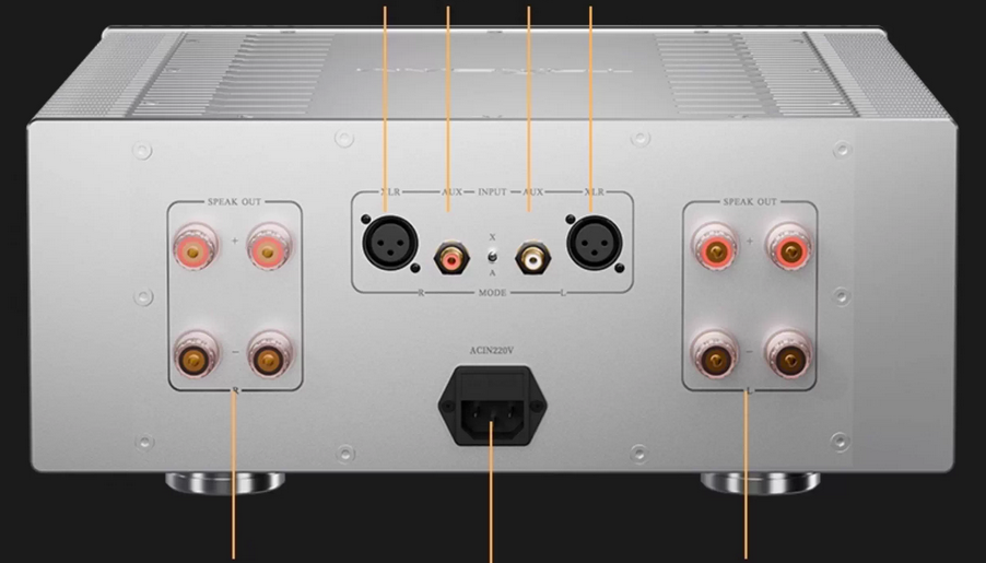 TRASAM AA2pro pure Class A amplifier HIFi audio professional amplifier fully balanced power amp 165W 8 Ω 220W 4 Ω