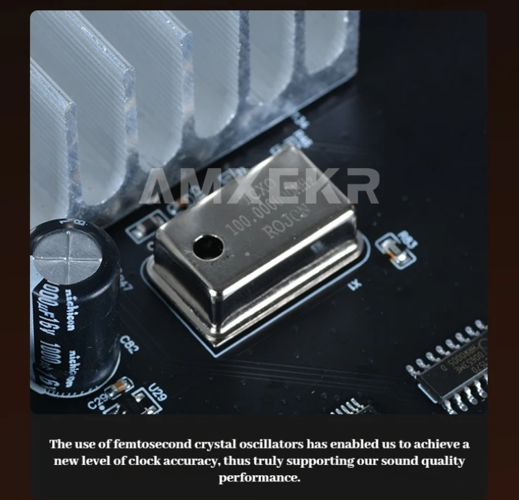 Trasam DS7-Pro Flagship Audio Decoder ESS9039Pro/Bluetooth/remote Control/femtosecond Crystal Oscillator, Balanced DAC Decoder with OLED display