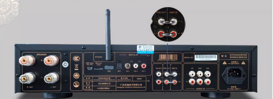 NEW Winner AD-66MKII-D Class A Bluetooth USB flash drive lossless decoding Multi functional home HIFI USB Player Computer Sound Card DAC digital player