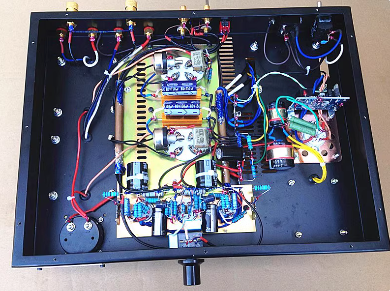 AN Circuit C-Transfermer Version 2A3C Tube Single-ended Mecha Class A Power Amplifier