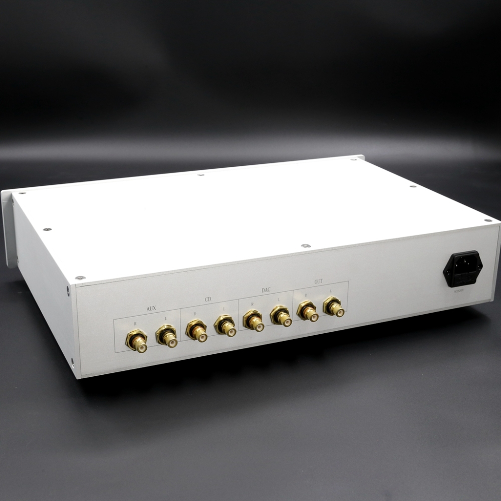 Finished C7.2 HIFI DIY stereo preamplifier（Master version）Refer to the Germany MBL6010D circuit