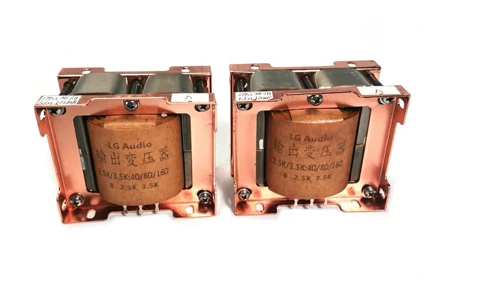 1pair Amorphous iron core 2.5K and 3.5K single-ended output transformer 2A3 or 300B amplifier with 4 ohm 8 ohm 16 ohm